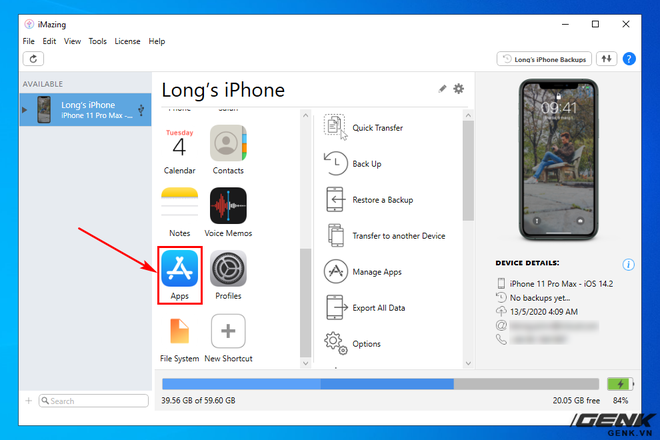 Hướng dẫn sao lưu, khôi phục dữ liệu ứng dụng trên iPhone và iPad - Ảnh 10. Hướng dẫn sao lưu, khôi phục dữ liệu ứng dụng trên iPhone và iPad - Ảnh 10.