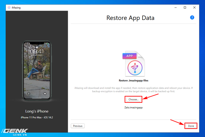 Hướng dẫn sao lưu, khôi phục dữ liệu ứng dụng trên iPhone và iPad - Ảnh 21.