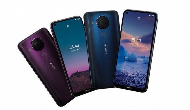 Nokia 5.4 ra mắt: Snapdragon 662, 4 camera sau 48MP, pin 4000mAh, giá từ 5.3 triệu đồng - Ảnh 1.