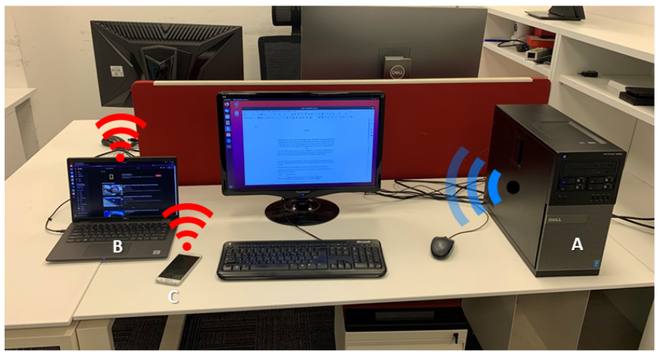 Thông qua Air-Fi, kẻ tấn công có thể bắt một máy tính cô lập kết nối với thiết bị bên ngoài và làm rò rỉ dữ liệu