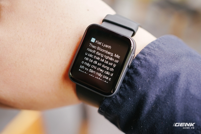 Trên tay Redmi Watch giá 1.1 triệu đồng: Apple Watch giá rẻ của thế giới Android! - Ảnh 12. Trên tay Redmi Watch giá 1.1 triệu đồng: Apple Watch giá rẻ của thế giới Android! - Ảnh 12.