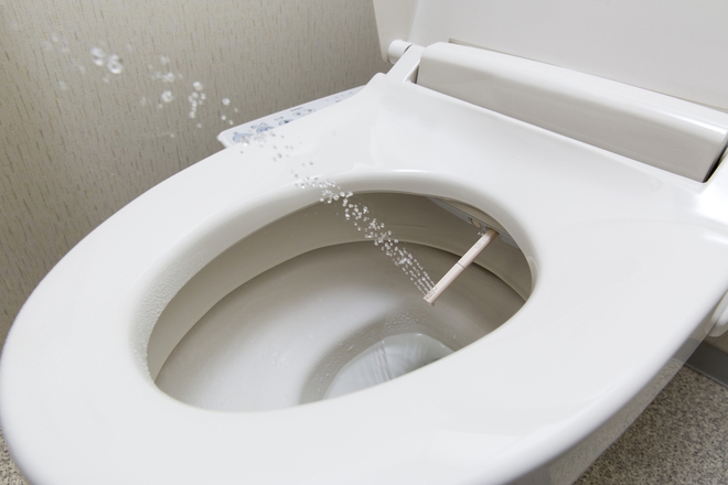 Toilet thông minh của Nhật xịn cỡ nào: Tự động mở nắp bồn cầu, tích hợp vòi xịt, tạo tiếng nước xả át đi tiếng động lạ khi đi vệ sinh - Ảnh 1.