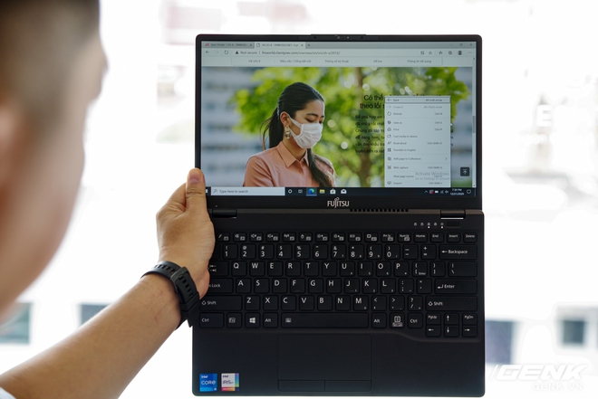 Fujitsu ra mắt laptop nhẹ nhất Việt Nam, sử dụng chip Intel thế hệ 11 Tiger Lake, giá từ 30 triệu đồng - Ảnh 11. Fujitsu ra mắt laptop nhẹ nhất Việt Nam, sử dụng chip Intel thế hệ 11 Tiger Lake, giá từ 30 triệu đồng - Ảnh 11.