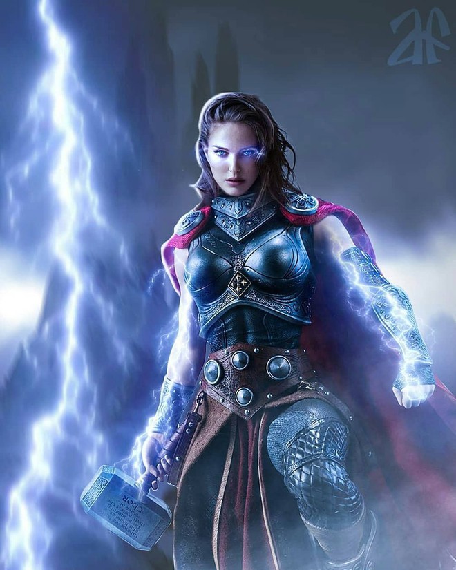 Nữ chính của Thor: Love and Thunder ái ngại thể hình lực lưỡng của chàng thần sấm: Đứng cạnh nhau tôi sẽ thành bà của cậu ấy mất - Ảnh 2.