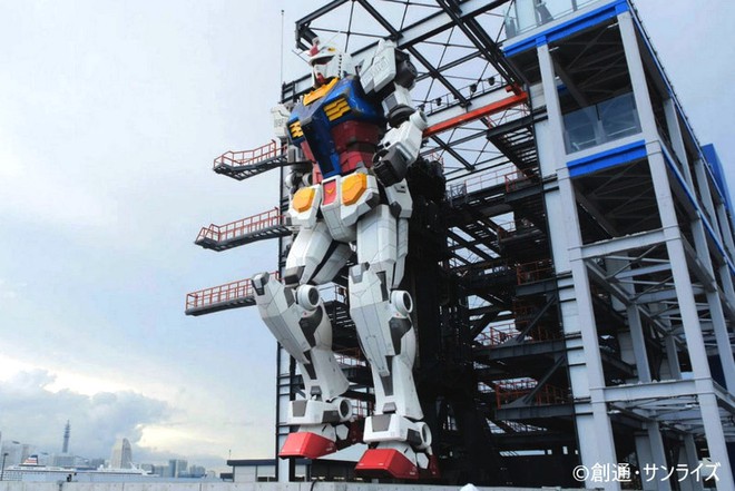Nhật Bản chuẩn bị mở cửa cho du khách khám phá mẫu robot Mobile Suit Gundam sở hữu kích thước thật và có thể di chuyển - Ảnh 4. Nhật Bản chuẩn bị mở cửa cho du khách khám phá mẫu robot Mobile Suit Gundam sở hữu kích thước thật và có thể di chuyển - Ảnh 4.