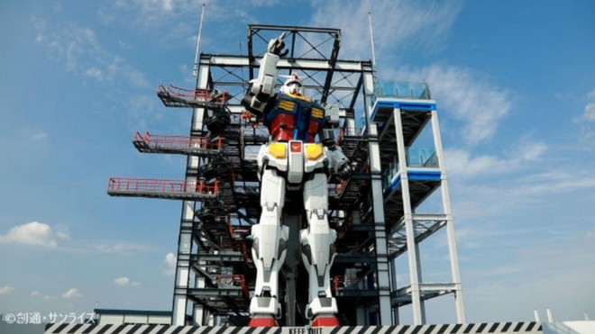 Nhật Bản chuẩn bị mở cửa cho du khách khám phá mẫu robot Mobile Suit Gundam sở hữu kích thước thật và có thể di chuyển - Ảnh 1. Nhật Bản chuẩn bị mở cửa cho du khách khám phá mẫu robot Mobile Suit Gundam sở hữu kích thước thật và có thể di chuyển - Ảnh 1.