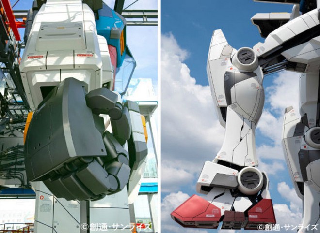 Nhật Bản chuẩn bị mở cửa cho du khách khám phá mẫu robot Mobile Suit Gundam sở hữu kích thước thật và có thể di chuyển - Ảnh 5. Nhật Bản chuẩn bị mở cửa cho du khách khám phá mẫu robot Mobile Suit Gundam sở hữu kích thước thật và có thể di chuyển - Ảnh 5.
