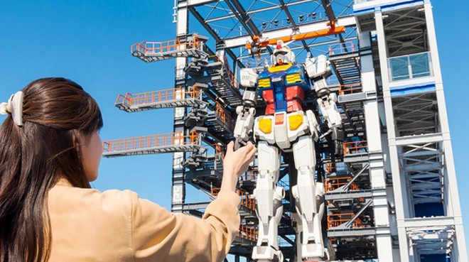 Nhật Bản chuẩn bị mở cửa cho du khách khám phá mẫu robot Mobile Suit Gundam sở hữu kích thước thật và có thể di chuyển - Ảnh 6. Nhật Bản chuẩn bị mở cửa cho du khách khám phá mẫu robot Mobile Suit Gundam sở hữu kích thước thật và có thể di chuyển - Ảnh 6.