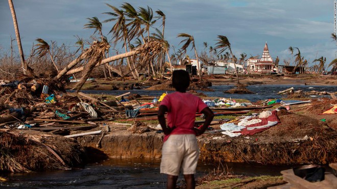 Thiệt hại mà cơn bão Iota gây ra cho Nicaguara, Trung Mỹ.