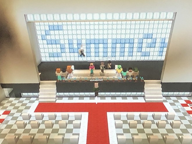 Trường học đóng cửa vì COVID-19, học sinh tiểu học Nhật Bản tổ chức luôn lễ bế giảng trong Minecraft - Ảnh 2.
