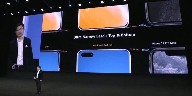 Huawei dìm iPhone 11 Pro Max và Galaxy S20 Ultra như thế nào trong sự kiện ra mắt P40 Pro? - Ảnh 2.