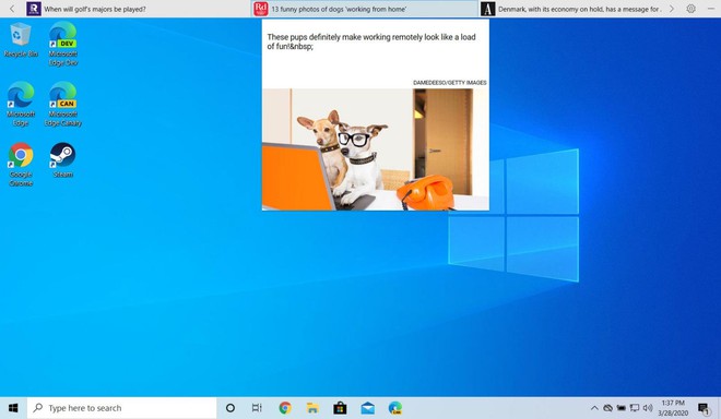 Microsoft giới thiệu thanh Taskbar cung cấp tin tức thú vị trên Windows 10 và bạn có thể thử ngay từ bây giờ - Ảnh 3.