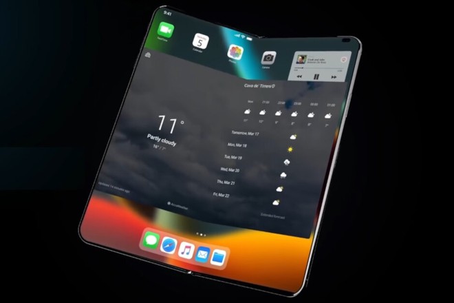 Bằng sáng chế mới của Apple cho thấy một chiếc iPhone màn hình gập sẽ không còn xa - Ảnh 1.