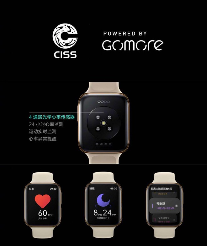 OPPO Watch ra mắt: Thiết kế giống Apple Watch, hỗ trợ eSIM, sạc nhanh VOOC, giá từ 5 triệu đồng Photo-1-1583488222482518586271