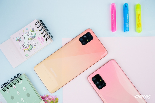 Ảnh thực tế Galaxy A51 và Galaxy A71 màu Hồng mới, quà dành cho chị em phụ nữ nhân ngày 8/3 - Ảnh 4.