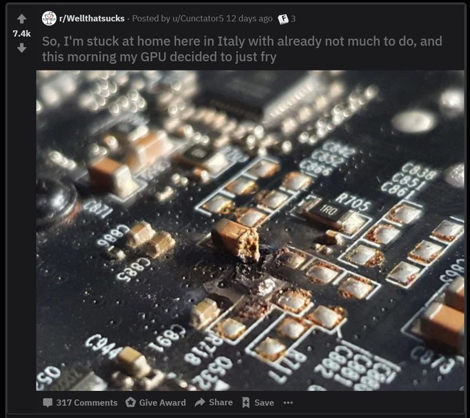 Ấm lòng mùa dịch: Game thủ người Ý phàn nàn bị hỏng GPU trong những ngày cách ly, được người lạ tặng ngay một chiếc khác - Ảnh 1.