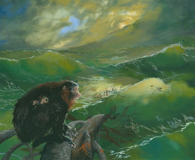 Phát hiện chấn động: Đàn khỉ dùng bè vượt gần 1500km qua Đại Tây Dương để tới Nam Mỹ 34 triệu năm trước - Ảnh 2.