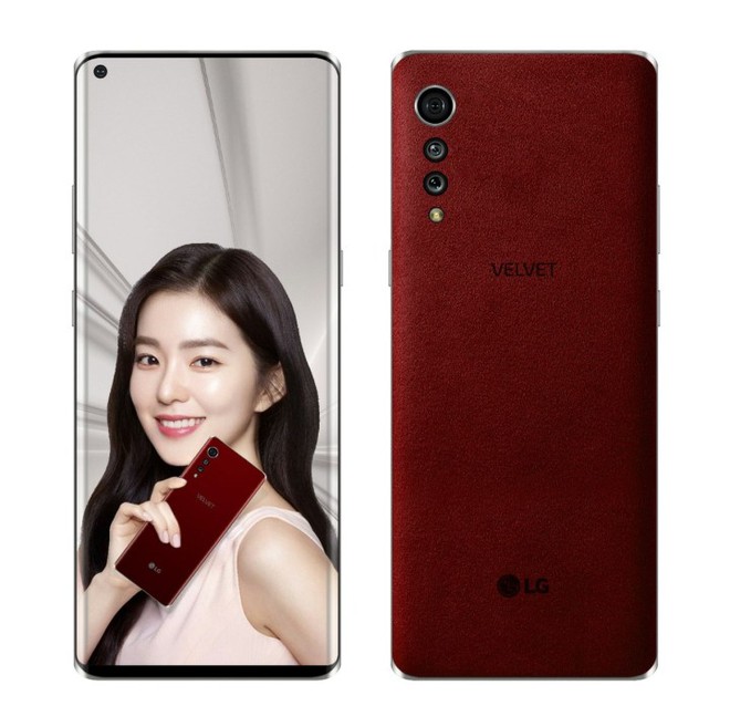 LG Velvet lộ ảnh với thiết kế giọt mưa - Ảnh 1.