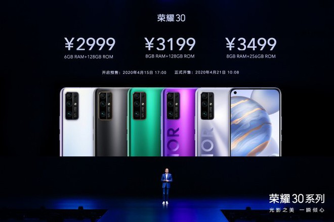 Honor ra mắt Honor 30, 30 Pro và Pro : Anh em cùng cha khác mẹ với Huawei P40, giá từ 9.9 triệu đồng - Ảnh 8.