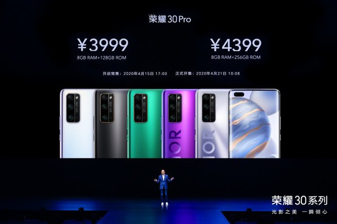 Honor ra mắt Honor 30, 30 Pro và Pro : Anh em cùng cha khác mẹ với Huawei P40, giá từ 9.9 triệu đồng - Ảnh 9.