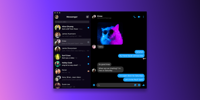 Facebook Messenger ra mắt ứng dụng riêng dành cho máy tính Windows và Mac - Ảnh 1.