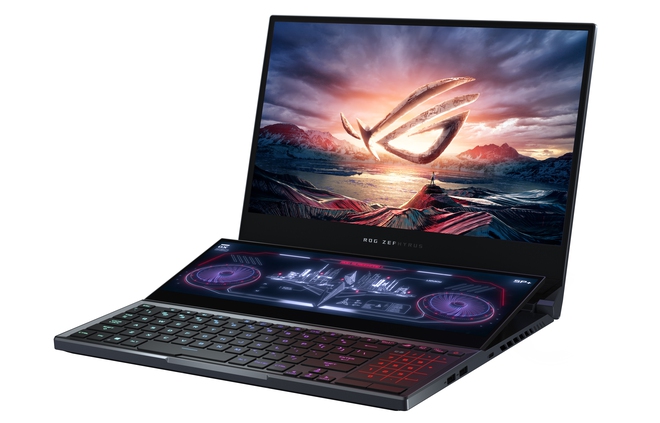 Asus ROG Zephyrus Duo ra mắt: Laptop gaming với hai màn hình, chip Intel Core thế hệ 10, giá từ 2999 USD - Ảnh 1.