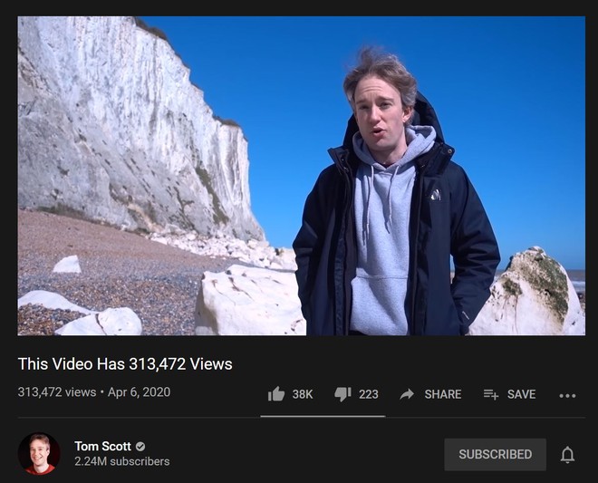 Như trò ảo thuật: Youtuber này tìm được cách đổi tiêu đề video của mình thành số lượt xem theo thời gian thực - Ảnh 2.