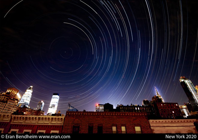 2 bức ảnh cho thấy Covid-19 đã dọn sạch bầu trời thành phố New York như thế nào - Ảnh 3.