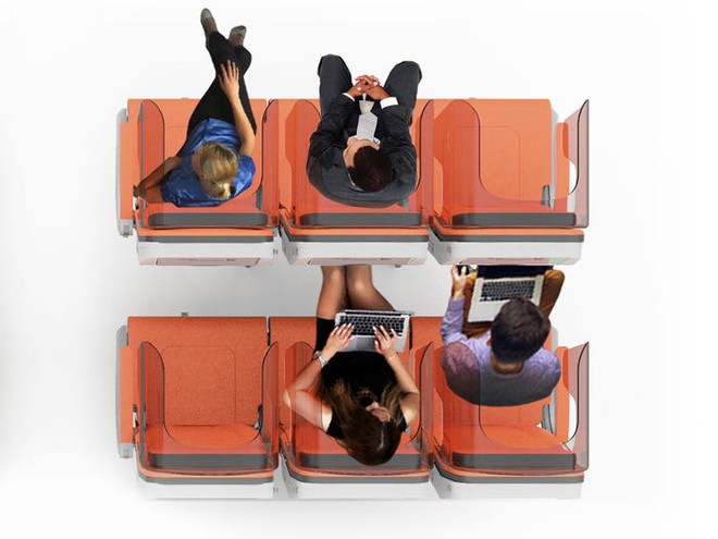 Giải pháp mới cho các hãng hàng không mùa Covid-19: Xếp ghế ngồi theo kiểu giở đầu đuôi để hạn chế hành khách tiếp xúc gần - Ảnh 10.