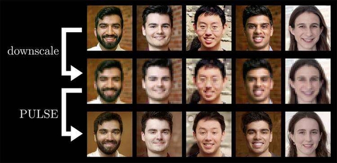 AI hô biến ảnh chân dung mờ đến mức không thể thấy rõ được mặt thành ảnh sắc nét gấp 64 lần - Ảnh 2.