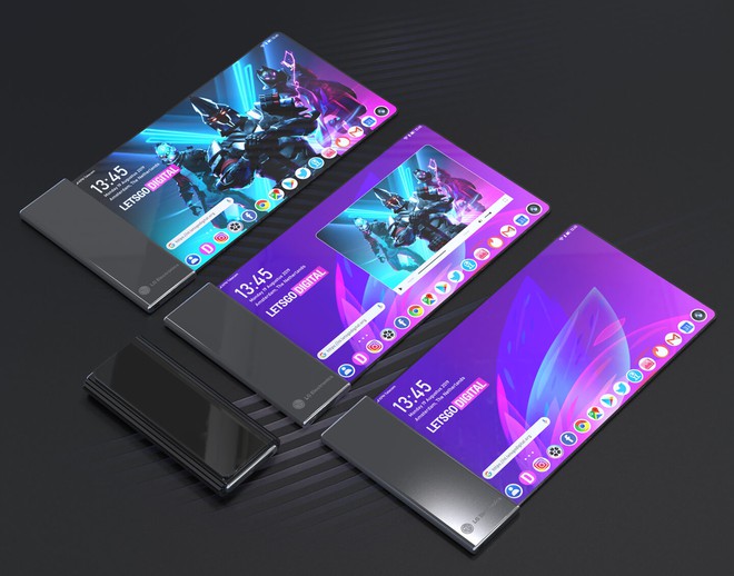 Ảnh dựng 3D của trang LetsgoDigital dựa trên bằng sáng chế của LG