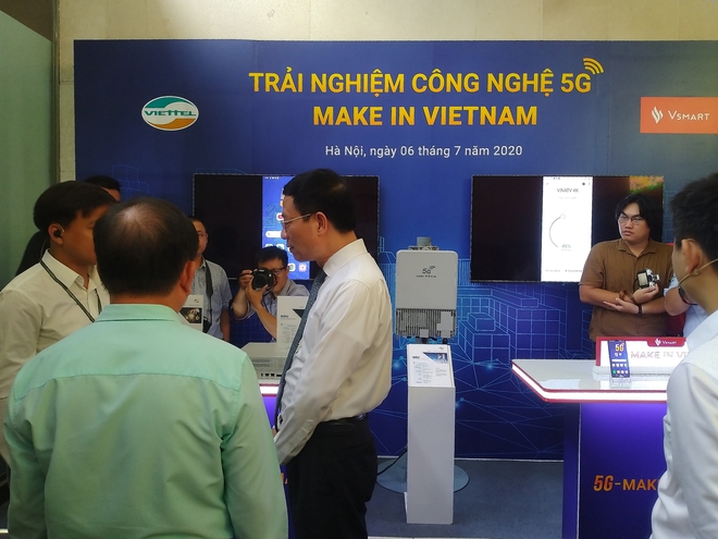 Triển lãm các nền tảng số của Việt Nam: thiết bị 5G của Viettel, Vsmart, Bizfly Cloud cùng nhiều giải pháp chuyển đổi số cho mùa dịch - Ảnh 6.