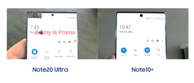 Samsung Galaxy Note 20 Ultra lần đầu tiên lộ ảnh thực tế: Viền bezel mỏng hơn, camera đục lỗ nhỏ hơn, màn hình cong hơn - Ảnh 3.