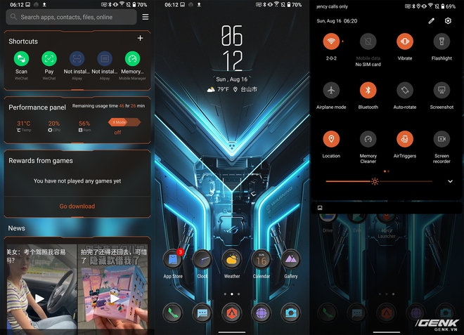 On the hands of the gaming monster ROG Phone 3: Snapdragon 865+, 144Hz screen, 6000mAh battery, price from 14.5 million - Photo 20. Trên tay quái vật gaming ROG Phone 3: Snapdragon 865+, màn hình 144Hz, pin 6000mAh, giá từ 14.5 triệu đồng - Ảnh 20.