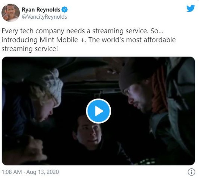 Ryan Reynolds vừa ra mắt nền tảng streaming mới, nhưng chỉ phát sóng duy nhất 1 bộ phim cũ rích của mình - Ảnh 2. Ryan Reynolds vừa ra mắt nền tảng streaming mới, nhưng chỉ phát sóng duy nhất 1 bộ phim cũ rích của mình - Ảnh 2.