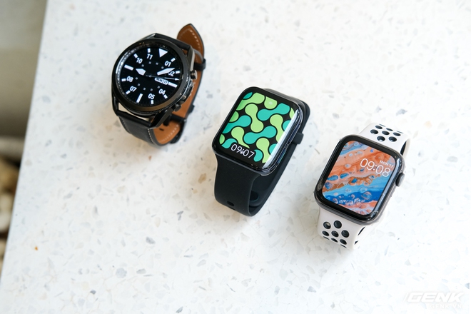 So sánh Galaxy Watch3, OPPO Watch và Apple Watch Series 5, bạn chọn smartwatch nào? - Ảnh 1. So sánh Galaxy Watch3, OPPO Watch và Apple Watch Series 5, bạn chọn smartwatch nào? - Ảnh 1.