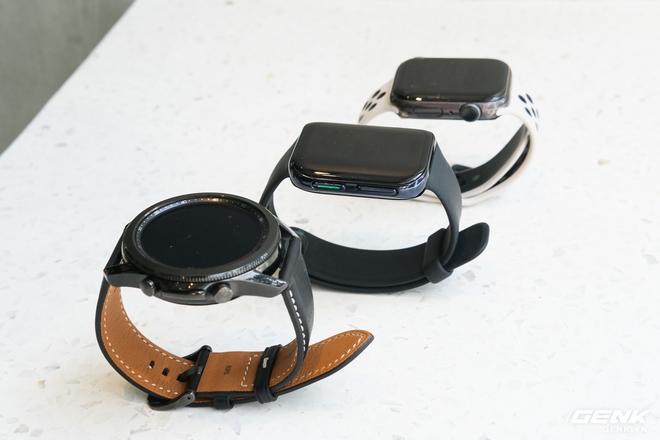 So sánh Galaxy Watch3, OPPO Watch và Apple Watch Series 5, bạn chọn smartwatch nào? - Ảnh 3. So sánh Galaxy Watch3, OPPO Watch và Apple Watch Series 5, bạn chọn smartwatch nào? - Ảnh 3.