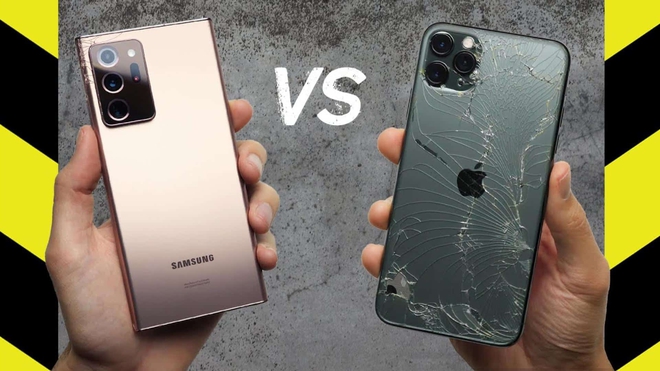 Thử nghiệm thả rơi Galaxy Note20 Ultra để xem kính cường lực Gorilla Glass Victus có thực sự ấn tượng như lời đồn? - Ảnh 2.