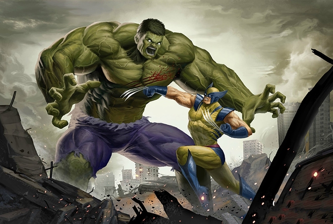 Hugh Jackman khẳng định Hulk không có cửa nếu phải đấu tay đôi với Wolverine - Ảnh 1.