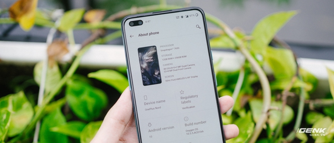 Trên tay OnePlus Nord 5G chính hãng: Snapdragon 765G, màn hình 90Hz, giá 14 triệu - Ảnh 13. Trên tay OnePlus Nord 5G chính hãng: Snapdragon 765G, màn hình 90Hz, giá 14 triệu - Ảnh 13.