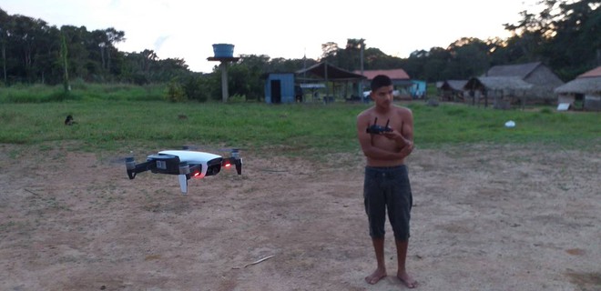 Thổ dân vùng Amazon đang bảo vệ cánh rừng và loài báo bằng ... drone - Ảnh 4. Thổ dân vùng Amazon đang bảo vệ cánh rừng và loài báo bằng ... drone - Ảnh 4.