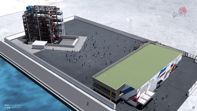 Kích cợ của chú rô bốt này có chiều cao 20 mét và nặng 25 tấn.