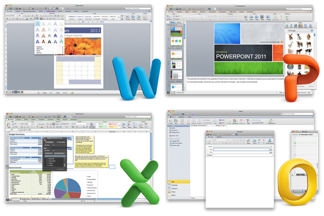 Bộ Microsoft Office 2011 dành cho máy Mac