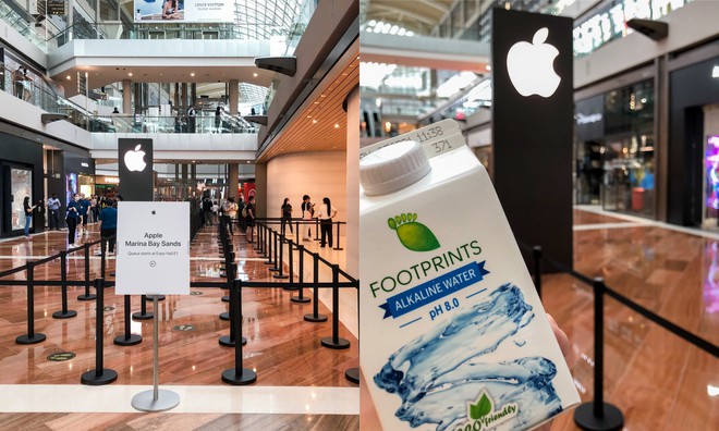 Tham quan Apple Store hình cầu nổi trên mặt nước vừa mới được khai trương tại Singapore - Ảnh 2.