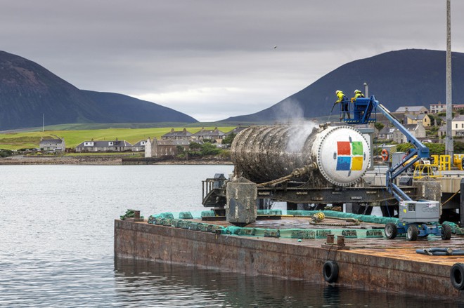 Dự án Natick của Microsoft: đặt trung tâm dữ liệu dưới đáy biển 2 năm, giảm hơn 80% tỷ lệ hư hỏng và hoàn toàn không phát thải Carbon - Ảnh 3. Dự án Natick của Microsoft: đặt trung tâm dữ liệu dưới đáy biển 2 năm, giảm hơn 80% tỷ lệ hư hỏng và hoàn toàn không phát thải Carbon - Ảnh 3.