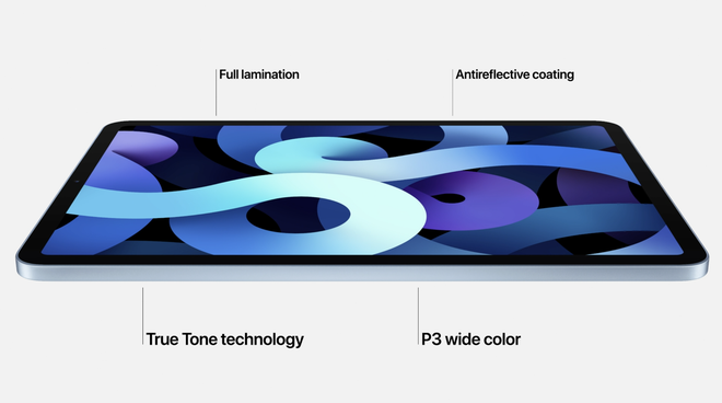 iPad Air 4 ra mắt: Thiết kế giống iPad Pro, chip A14 Bionic, USB-C, giá từ 599 USD - Ảnh 1.