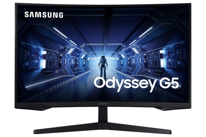 Samsung ra mắt màn hình gaming cong Odyssey G5 tại VN: Độ phân giải 2K, tần số quét 144Hz, HDR10... - Ảnh 1.