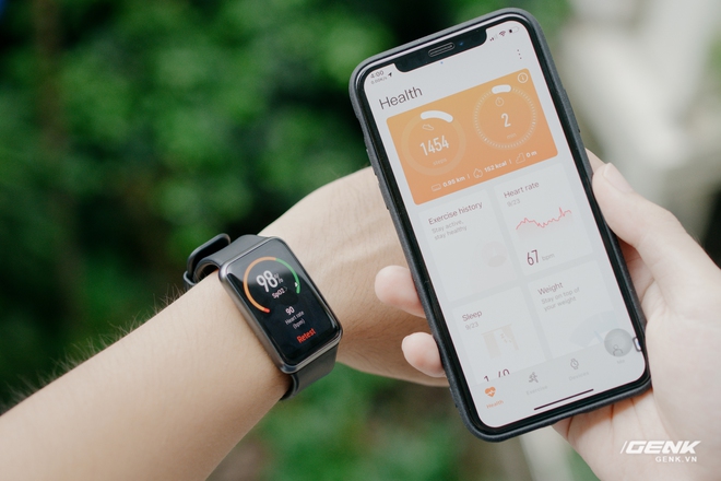Trên tay Huawei Watch Fit: Smartwatch giá rẻ có đo nồng độ oxy trong máu - Ảnh 7. Trên tay Huawei Watch Fit: Smartwatch giá rẻ có đo nồng độ oxy trong máu - Ảnh 7.