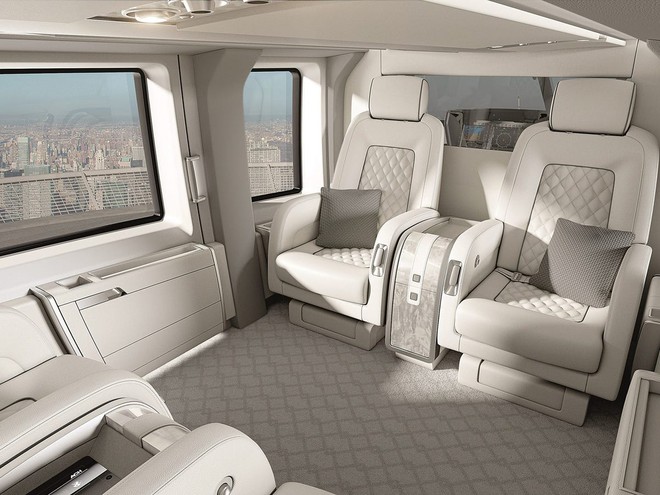 Có gì thú vị bên trong trực thăng 10 chỗ ngồi siêu sang giá 14 triệu USD vừa được Airbus ra mắt - Ảnh 6. Có gì thú vị bên trong trực thăng 10 chỗ ngồi siêu sang giá 14 triệu USD vừa được Airbus ra mắt - Ảnh 6.