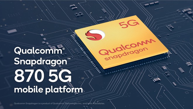 Qualcomm ra mắt Snapdragon 870 5G, bản nâng cấp của Snapdragon 865 [HOT]